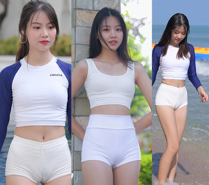 Hình ảnh gái khoe mu đẹp