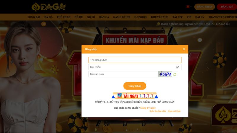 Thực hiện đúng quy trình đăng nhập và xác thực OTP.