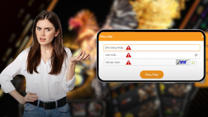 Khôi phục mật khẩu hoặc liên hệ CSKH khi gặp trục trặc.